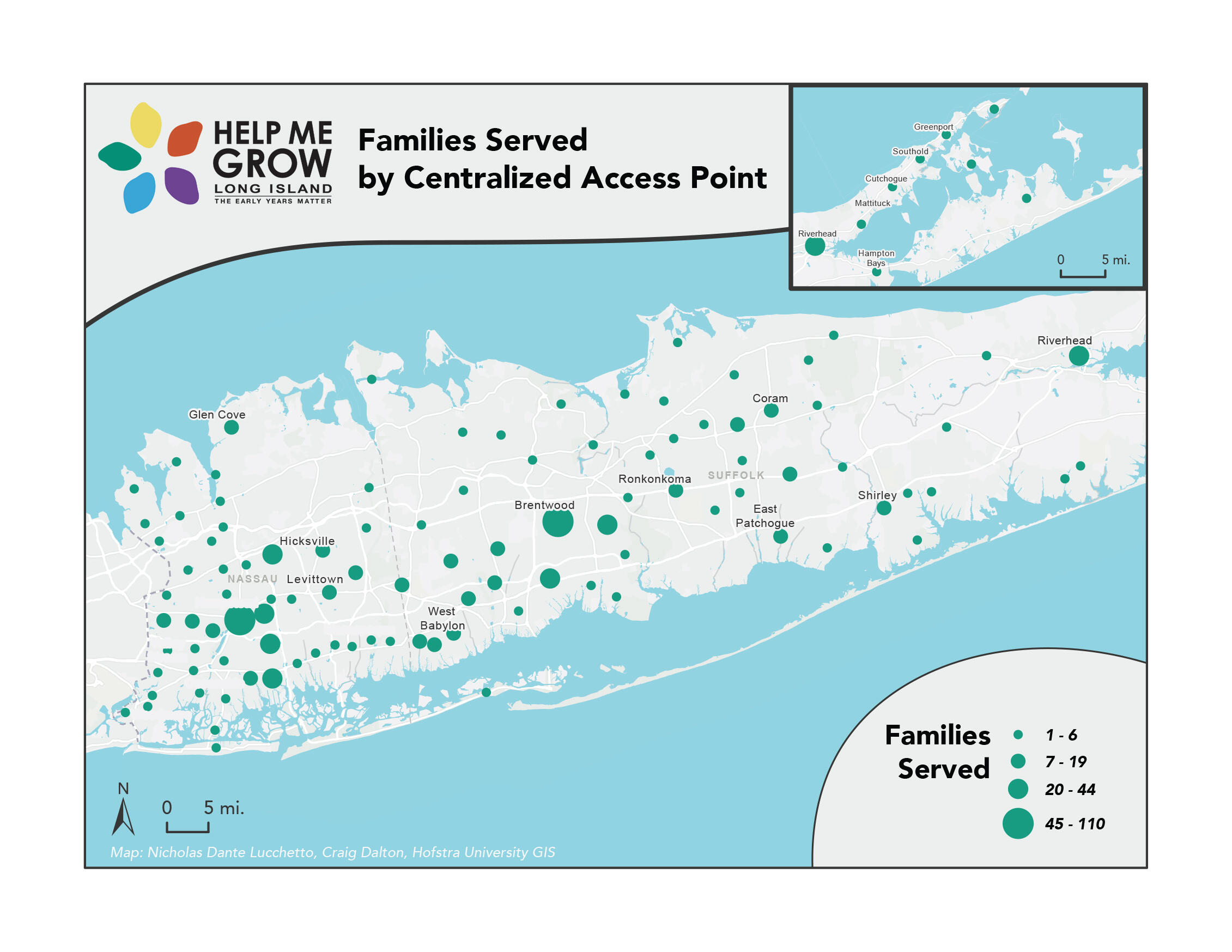 " Help Me Grow Long Island: Families Served by Centralized Access Point" by Nicholas Dante Lucchetto and Craig Dalton